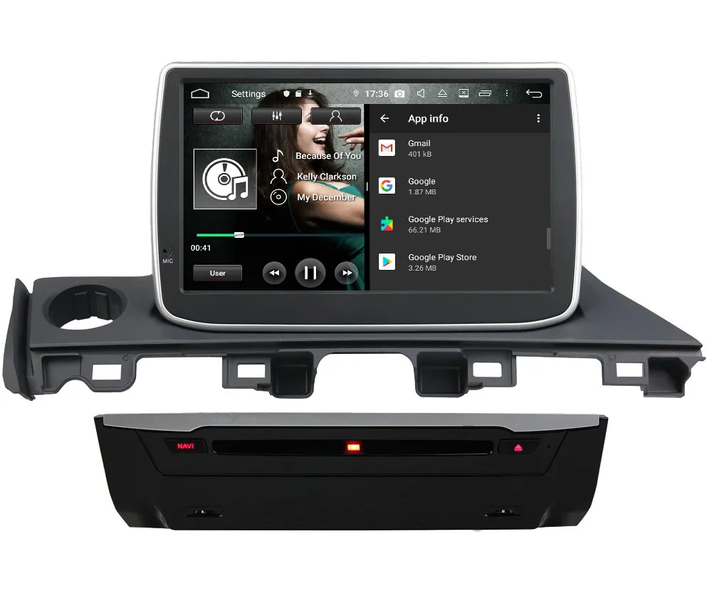 Klyde " ips 4G wifi Android 9 Восьмиядерный 4 Гб ОЗУ 64 Гб ПЗУ DSP BT автомобильный DVD мультимедийный плеер радио для Mazda 6 GJ Atenza