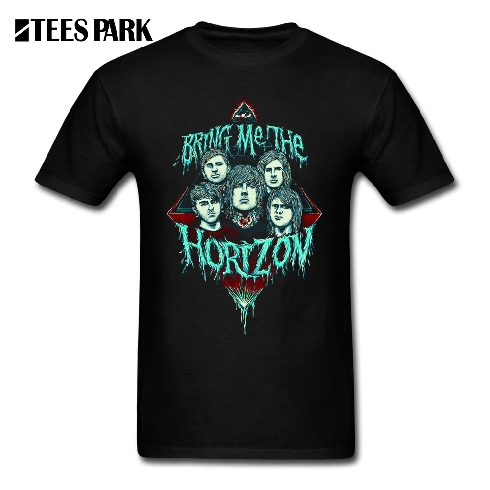 Футболки с круглым вырезом Bring Me The Horizon BMTH мужская одежда короткими рукавами и
