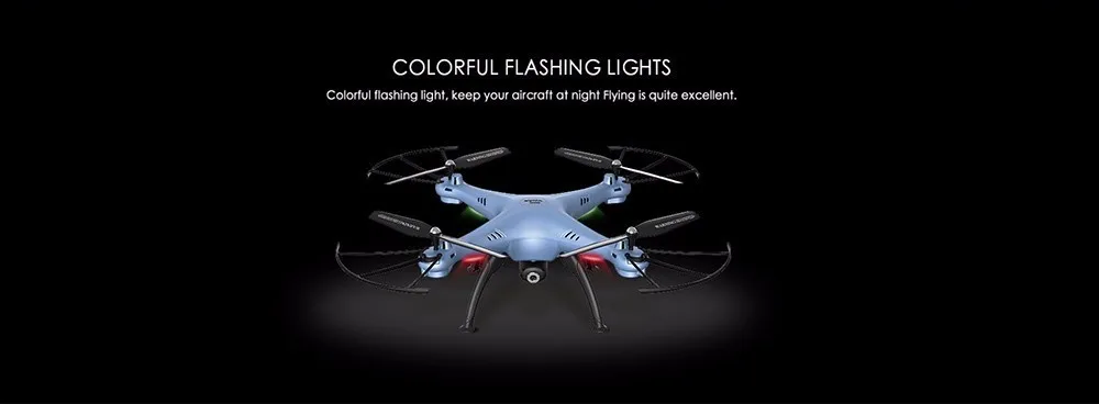 Высококачественный гоночный Квадрокоптер Syma X5HW WiFi FPV HD 0.3MP CAM 2,4 GHz 4CH 6 Axis Gyro Quadcopter RTF ночной полет игрушечный мини-Дрон