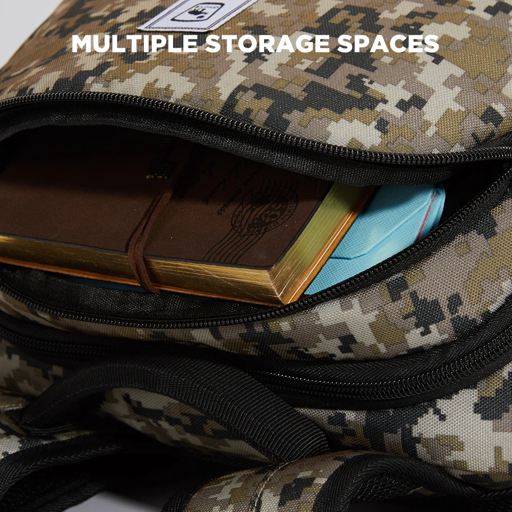 Hard Shell Tactical Backpack 21L Laptop USB Charging Port Waterproof