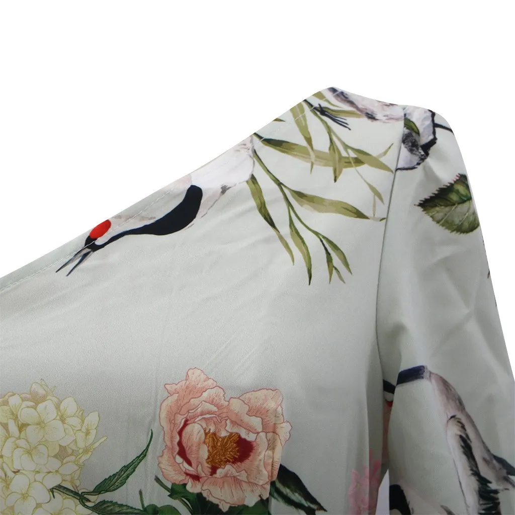 Vestidos ropa mujer, платье размера плюс, женское сексуальное платье с коротким рукавом, со скошенным плечом, с принтом, облегающее, вечерние, sukienki robe femme