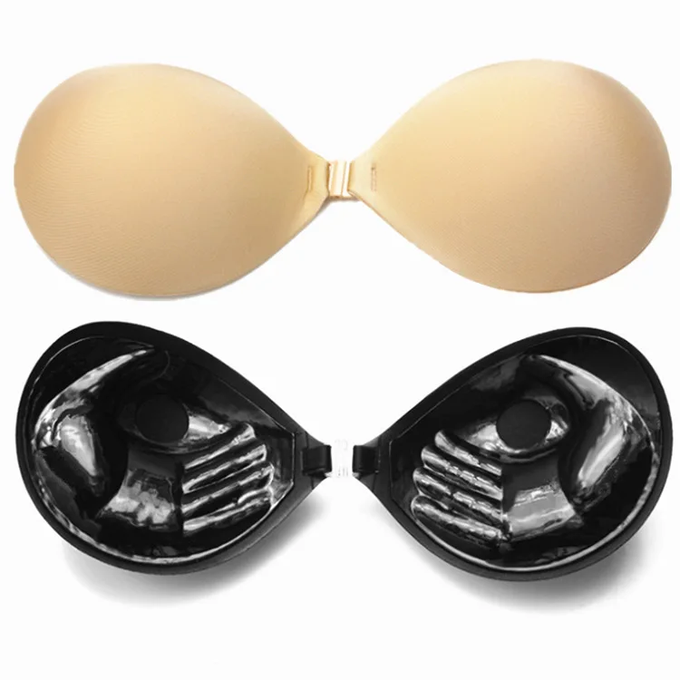 Напрямую от производителя, дышащего нижнего белья Seemless Silicone Falsies, толстое нижнее белье пуш-ап, бюстгальтер, вставки, скрытый прозрачный купальник
