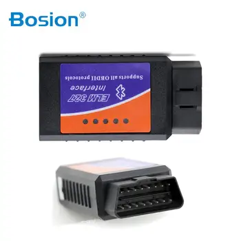 

EU stock! ELM327 Bluetooth for Android Torque OBD 16 pin OBD2 Scanner Support OBDII Protocols code reader