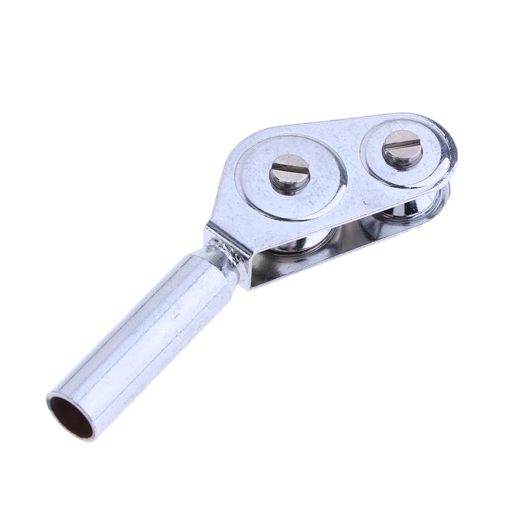 1 Piece Double Roller Fishing Rod Guide Tip Durable Pulley Ring Rod Guide Tips Sea Fishing Boat Trolling Tools 2 sizes
