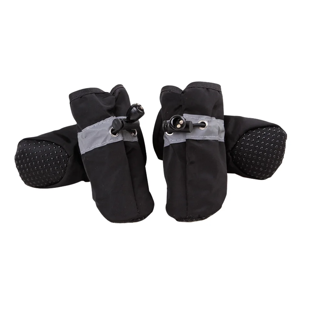 1 Набор анти скольжения Водонепроницаемый зимняя одежда для собак маленьких