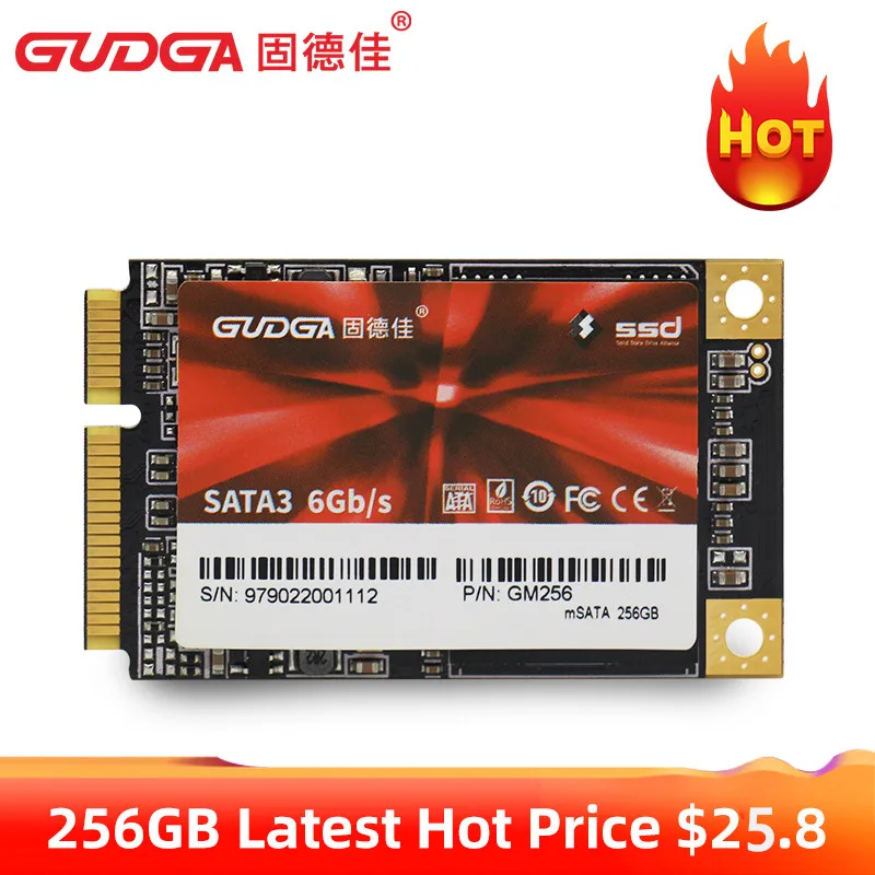 GUDGA SSD 128 Гб Mini mSATA SATA3 256 ГБ 64 ГБ 2 ТБ Внутренний твердотельный накопитель Жесткий диск для Acer EC 47 Tablet Laptop настольных ПК|Внутренние твердотельные накопители| | АлиЭкспресс