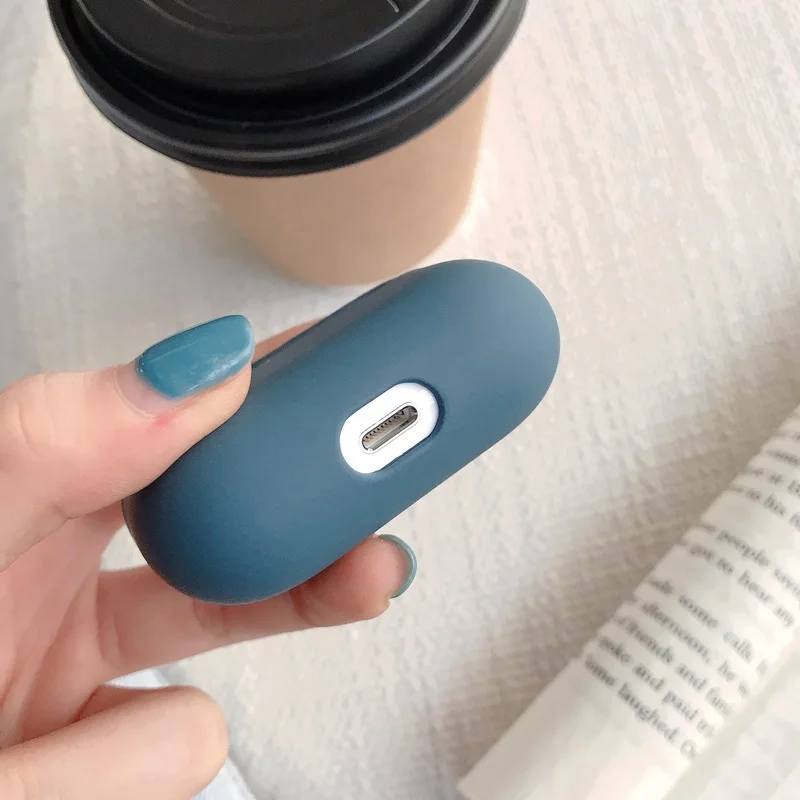 Оригинальный чехол для Apple Airpods Pro беспроводных Bluetooth наушников Футляр