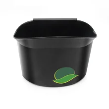 Заднее сиденье автомобиля открытый мусорный бак Боковая дверь Ashbin ведро для хранения черный автомобиль принадлежности автомобильные аксессуары