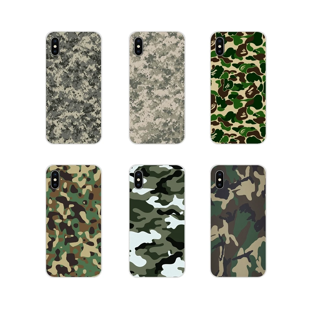 For ZTE Blade A5 2019 V6 V7 V8 Lite V9 V10 A 452 510 512 520 530 602 610 910 Retro Cool Army Camouflage Accessories Shell Covers | Мобильные