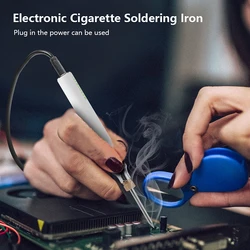 Mini fer à souder USB 5V 8 10W, chauffage électrique rapide, pour soudage et réparation de l'acier inoxydable, avec indicateur 