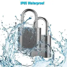 Умный электронный дверной замок Bluetooth, отпечаток пальца для дверного навесного замка шкафчик для Android iOS приложение дистанционное управление замки