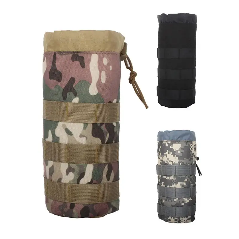 Портативная нейлоновая сумка для бутылки воды Molle Чехол-держатель чайника