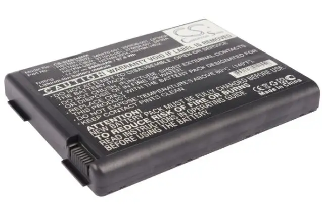 Cameron sino 6600 мА/ч, батарея для бизнес-ноутбук compaq NX9100 NX9100-PB705PA NX9105 NX9110 NX9600 PP2100 PP2200 PP2210