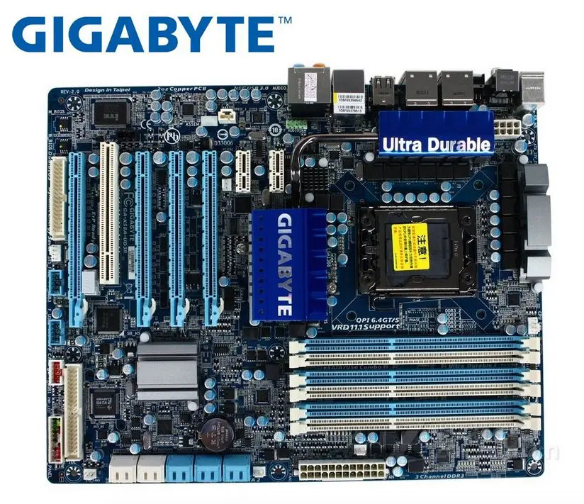 Gigabyte GA-X58A-UD3R LGA 1366 для Intel X58 Материнская плата DDR3 USB3.0 24GB SATA III настольная материнская плата системная плата Б/у ПК