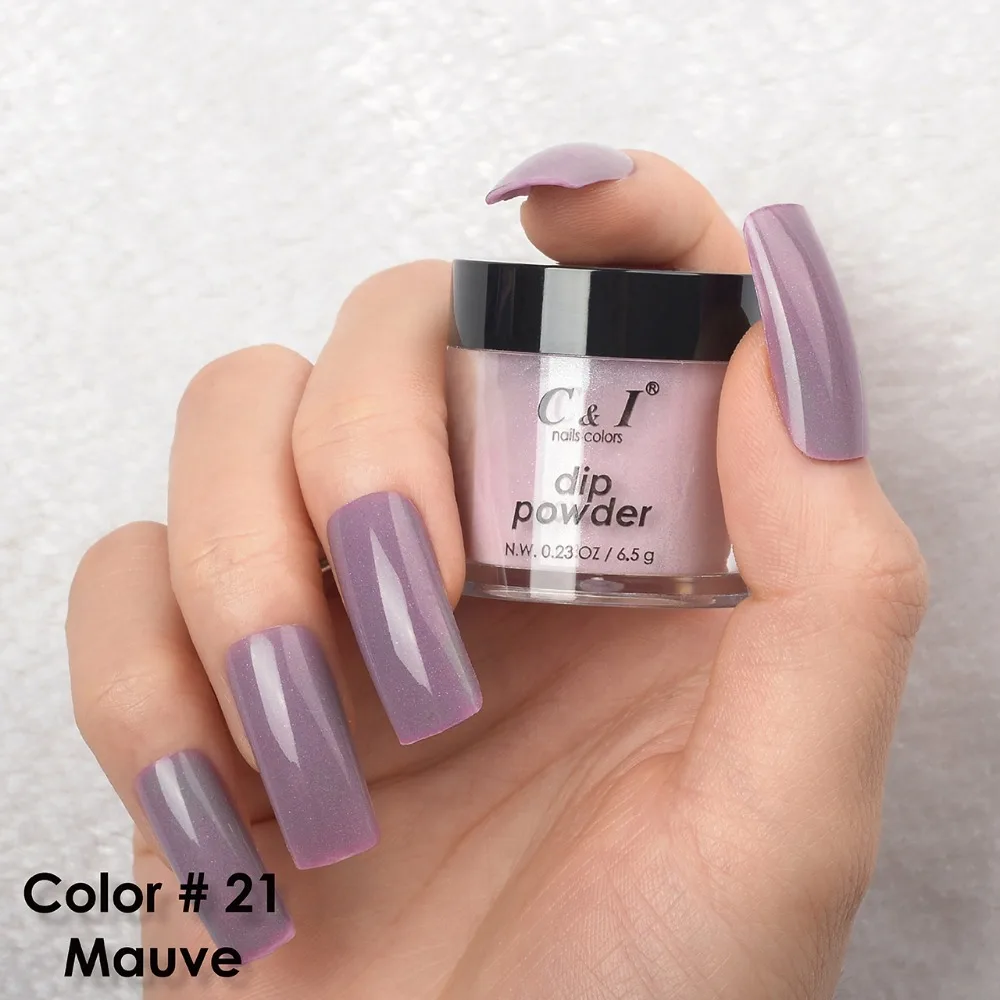 C&I Mini Dip Powder Color # 21 Mauve 2