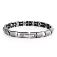 Women Men 99.99% Titanium Germanium Beads Bracelet Balance Body 2021 Chrismas Health Gift 1