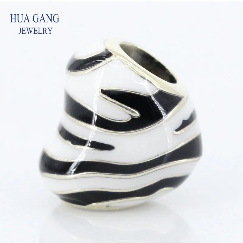

2019 Summer Collection New Wild Stripes Charm Women's DIY S925 Sterling Silver European Style Luxury Jewelry 798056ENMX