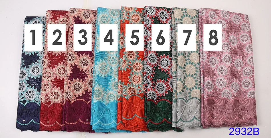 Винный Цвет швейцарская вуаль кружевная Ткань 5 ярдов платья для женщин вечерние африканские сухие кружевные ткани высокое качество кружева 5 ярдов NA2932B-1