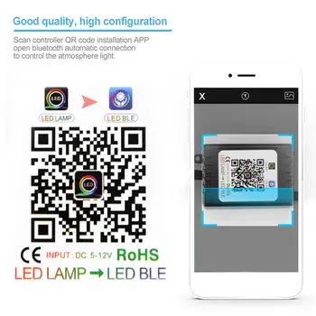 

RGB Car atmosphere light Interior Strip Decor Lamp Waterproof For Home KTV Party Wedding