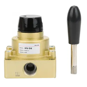 

3-Position 4-Way Manual Reversing Valve Pneumatic Hand Valve Industrial Supplies for HV-04