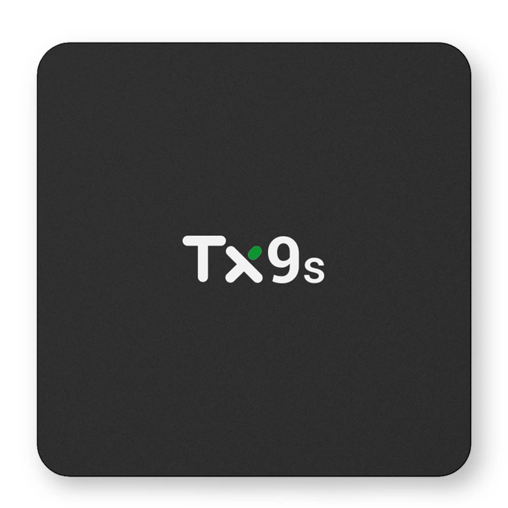 TX9S Android 9,0 ТВ приставка S912 Восьмиядерный 2 ГБ/8 ГБ 2,4G WiFi и 1000M LAN 4K H.265 VP9 декодирование HD медиаплеер с пультом дистанционного управления