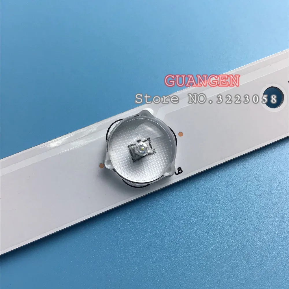 US $280.50 100pcs LED Backlight Strip 10 Lamp For KONKA 32TV KL32GT618 35017727 644cm1 LED6v 