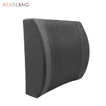 

chair Lumbar Support Back Pillow for Chair Crystal Velvet Fabric Memory Foam Soft Comfortable Office Car Home Back Cushion