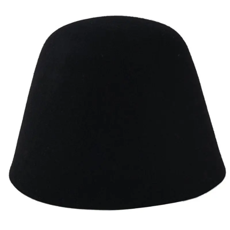 Японский Для женщин Для мужчин, зима, искусственный мех, шерсть фетровая шляпа колокол в рыбацком стиле Кепки