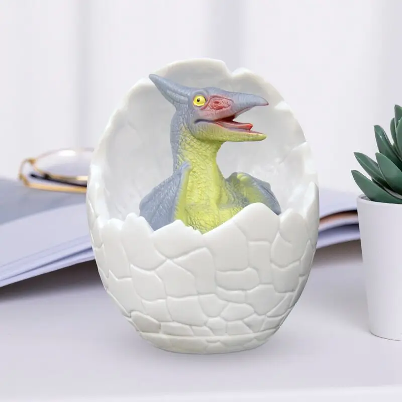 Conduziu a Lâmpada da Noite Controle de Toque Cabeceira para o Quarto do Bebê Dinossauro Regulável Cor Mudando Ovo Offic Lâmpada Mesa 3d 7 Rgb 9 Dinossauro 3d conduziu a lâmpada da noite