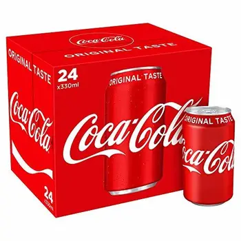 

Coca-Cola Regular, Refresco mit Klebstoff, 330 ml, 24 Stück