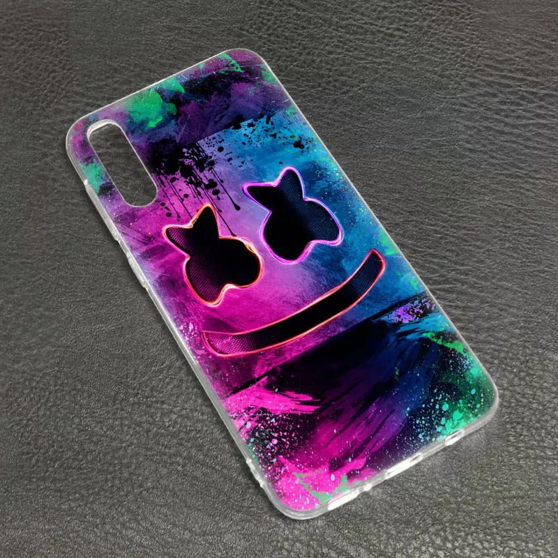 Роскошный мягкий силиконовый чехол DJ Зефир для samsung Galaxy A50 A70 A80 A40 A30 A20 A10 A20E A2 CORE A9 A8 A7 A6 плюс крышка