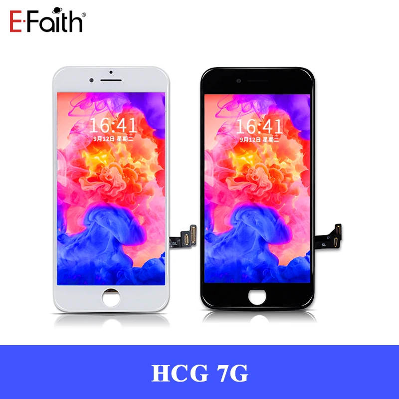 HCG 7G Mixed DHL 20 шт./лот EFaith HCG высокая насыщенность цвета для iPhone 7G 7P 7Plus 8G 8 P 8 Plus ЖК-дисплей с 3D сенсорным экраном - Цвет: HCG 7G Mixed