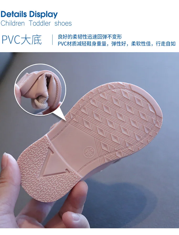 Winter Plush Baby Girls Fashion Boots Warm Shoes Pu Leather Princess Boots Flat Baby Toddler Shoes Outdoor Snow Boots Kids Shoe