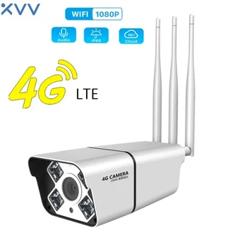 شراءXiaovv B5 4G Wifi 1080P كاميرا شبكية عالية الوضوح LTE V380 التطبيق في الهواء الطلق للماء الأمن مراقبة كاميرا سي سي تي في بدون سلك كاميرا 2.0MP