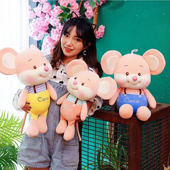 

Mouse Plush Toys Cute Stuffed Cartoon Animal Doll Soft Pillow 45cm The Best Funny Gifts For Kids Juguetes divertidos#D5