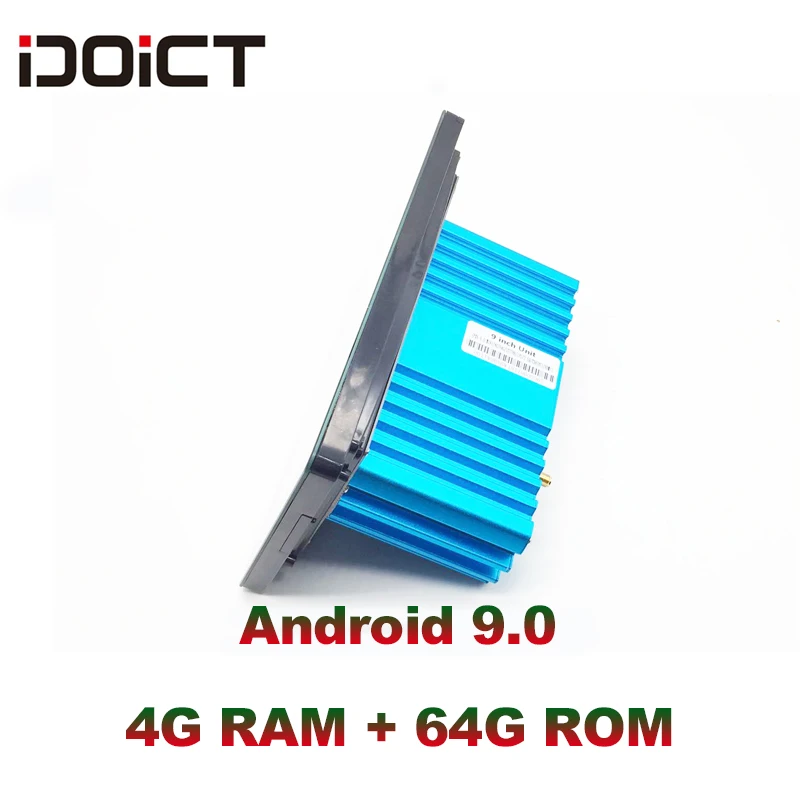 IDOICT 2Din Android 9,0 2.5D ips Автомобильный мультимедийный плеер gps навигация для Nissan для hyundai для Kia для Honda радио стерео