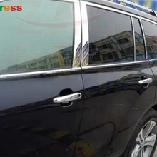 Для Toyota Highlander 2007 2008 2009 2010 2011 2012 2013 ABS хромированная дверная ручка Накладка аксессуары