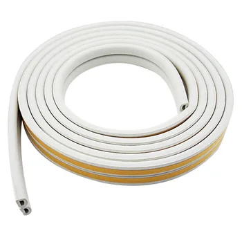 

1PC 5M D type Sealing strip Self Adhesive Seal Strips Foam Draught Excluder Self Adhesive Window Door Seal Strip Hardware Tools