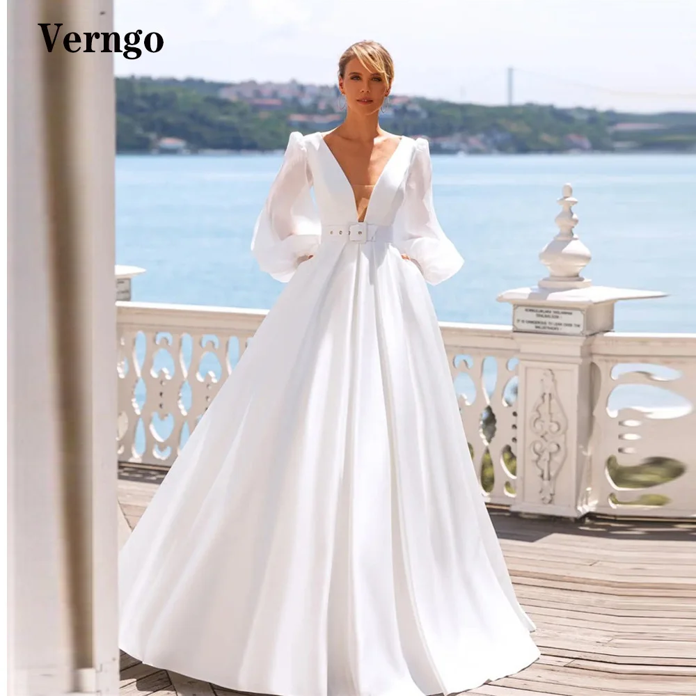 Satin Wedding Dresses 