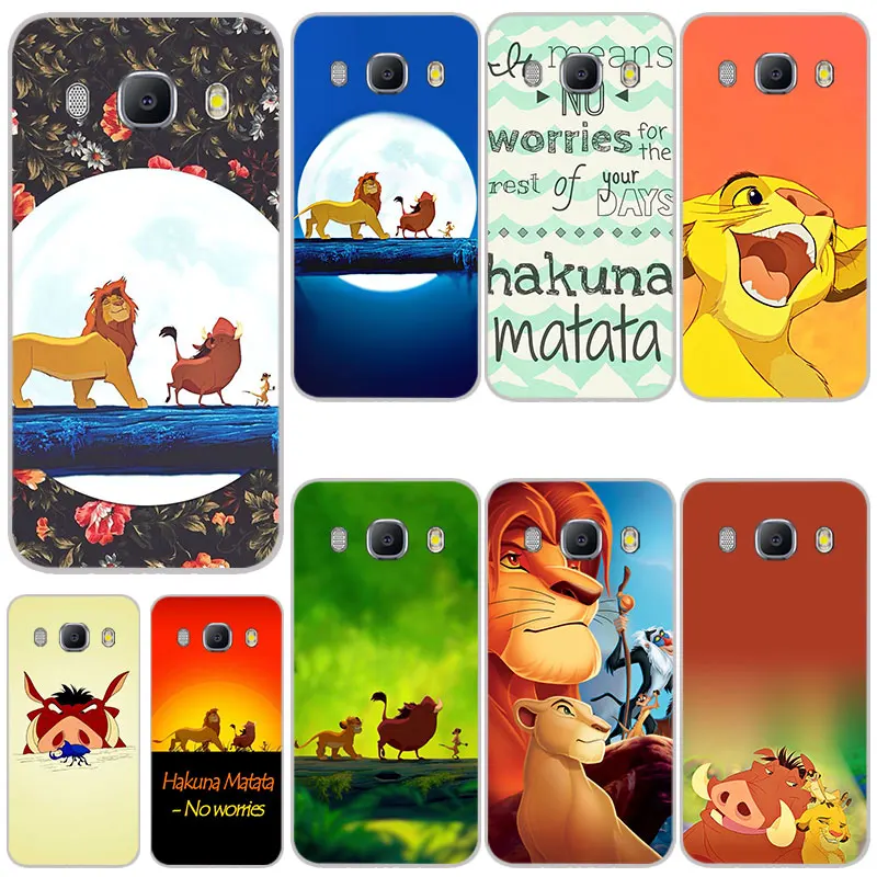 

Lion King movie Matte Silicone Cases For Samsung galaxy J2 J4 Core J6 Plus J7 Prime Duo Max TPU Phone Case Silicon back Cover