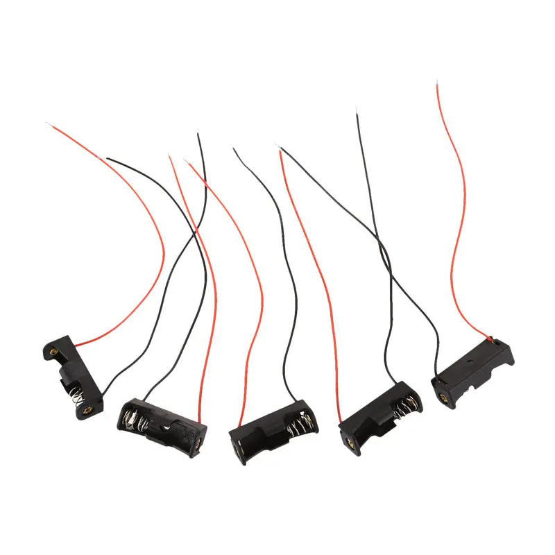 5 шт. 1 23A A23 12V держатель для хранения батареи чехол сотового телефона с проводом| |