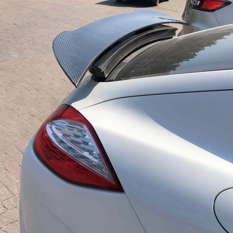 Углеродное волокно Кра заднее крыло багажника выступ Спойлеры для Porsche Panamera 970 971 2010 2011 2011 2012 2013