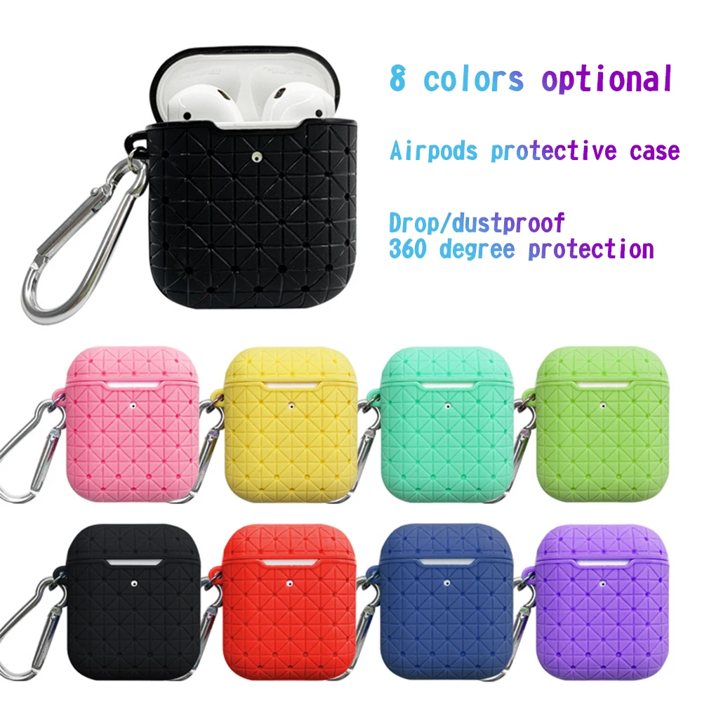 

Soft Silicone Case Earphones for Apple Airpods case Bluetooth Wireless Earphone Protective Cover Box for Air Pods Bag 11.18