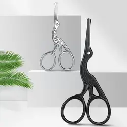 1pcs Nose Trimmer Scissors Moustache Mustache Hair Crane Safety Nose Shape Beauty Scissor Cutter Hair Tool F9p5