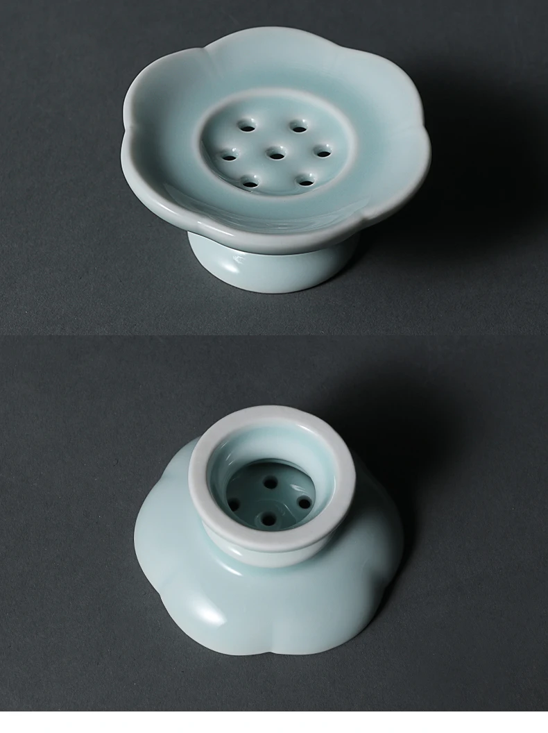 Celadon кунг-фу фарфоровый чайный сервиз Юэ печь ярмарка чашка с элегантным дизайном для делового подарка и украшения