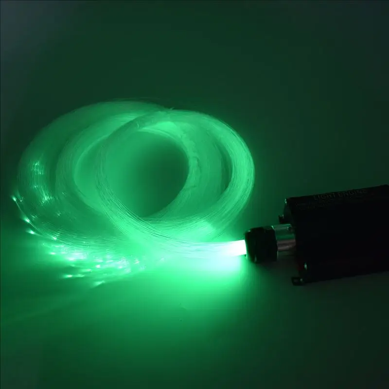 Smart Bluetooth APP 16W Car Starry Lights Musical Active Control Fiber Optic Lights kits For Optical Fiber LED Lighting project fiber optic lamp fiber optic ceiling kit