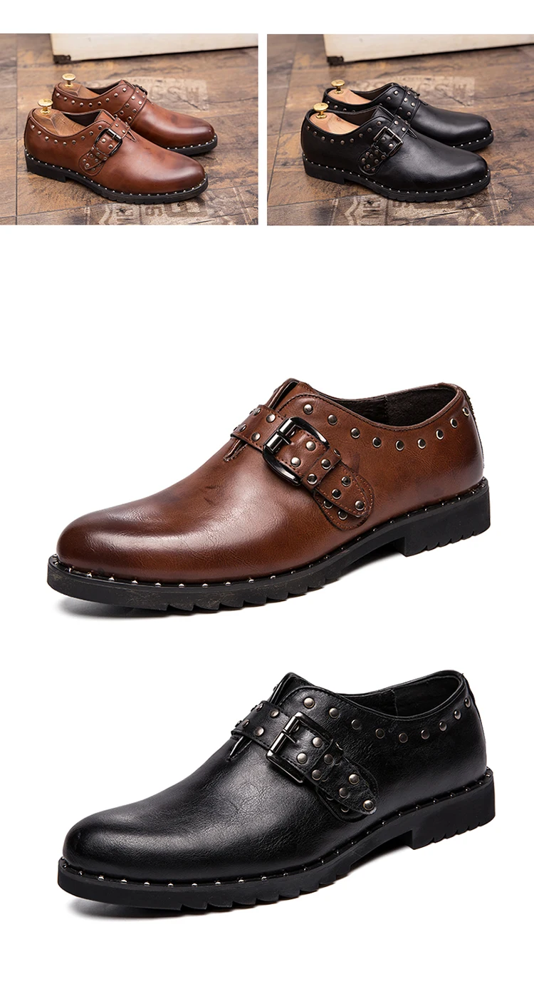 Zapatos De Hombre; официальные мужские лоферы из натуральной кожи с заклепками; мягкая удобная обувь для вождения на плоской подошве; модные кроссовки; обувь без шнуровки