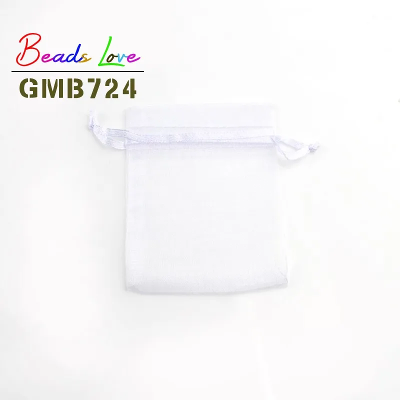 jewellery display boxes 50pcs/lot 5x7cm 7x9cm 9x12cm 10x15cm Drawstring Organza Bags Jewelry Packaging Bags Candy Wedding Bags Wholesale Gifts Pouches Jewelry Packaging & Displays modern Jewelry Packaging & Displays