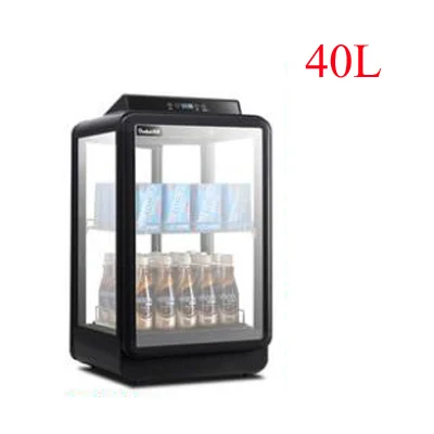 40L/70L/90L изолированный шкаф для напитков витрина с подогревом витрина для сохранения тепла еды машина Горячий шкаф для напитков - Цвет: 40L Black