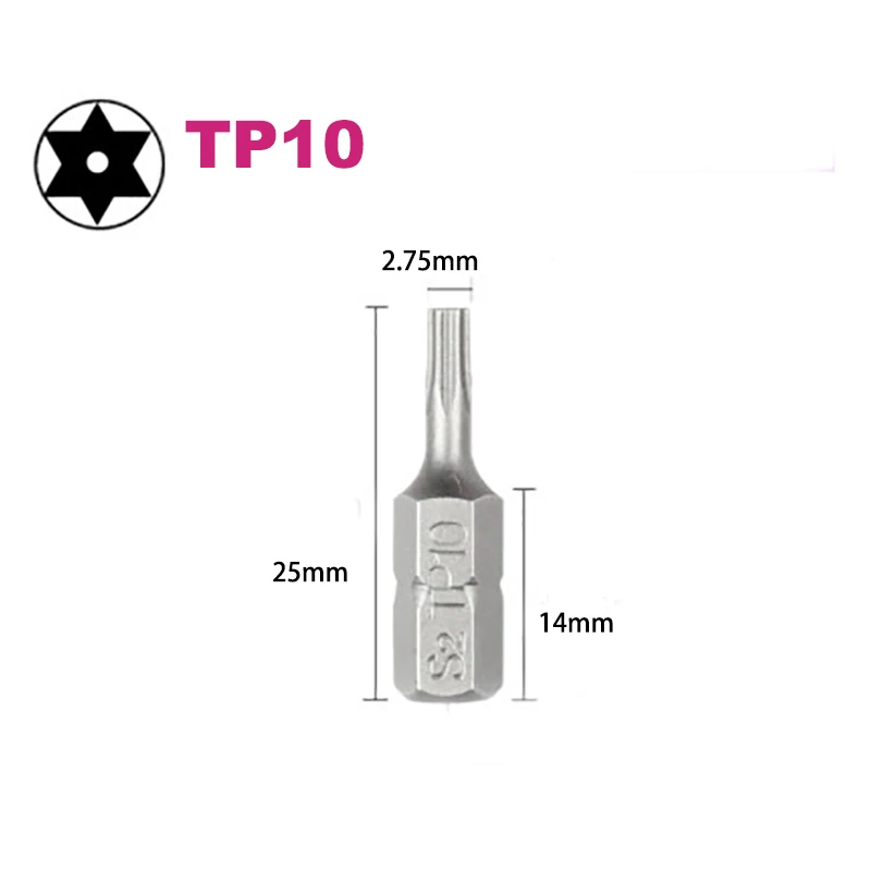 20 Power Bits Torx T25-27-30-40 / 6,35mm #190918 S2 25mm mit Bit-Halter 20 Power Bits Torx T25-27-30-40 / 6,35mm #190918 S2 25mm mit Bit-Halter